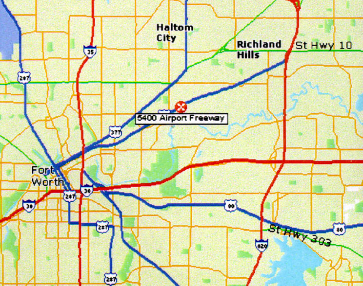 5400 Airport Fwy, Haltom City, TX à vendre - Plan de site - Image 1 de 1