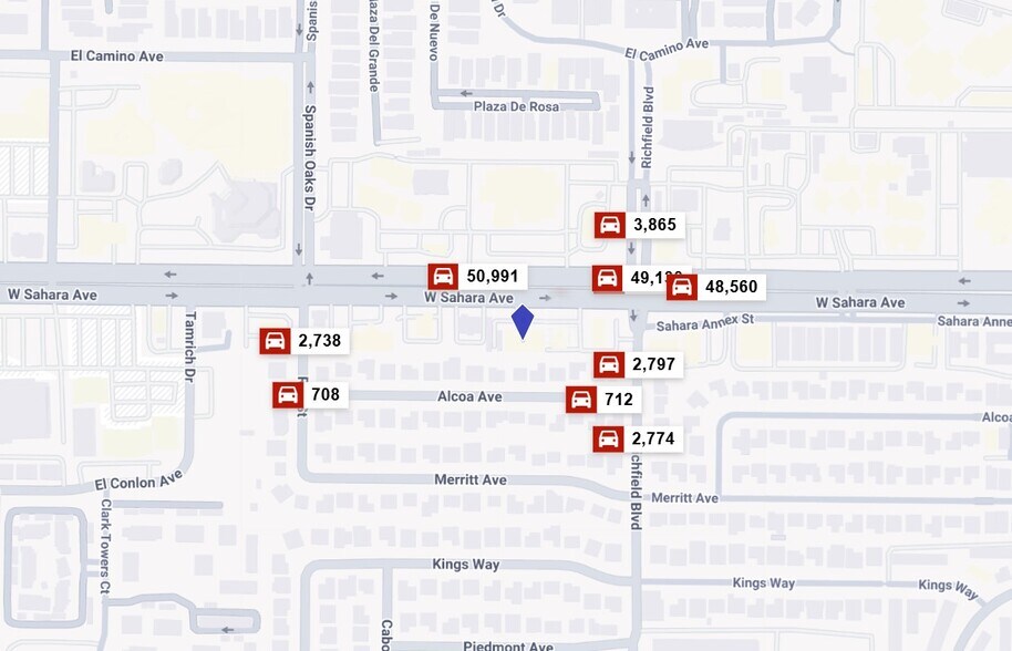 3025 W Sahara Ave, Las Vegas, NV à vendre - Photo du bâtiment - Image 3 de 49