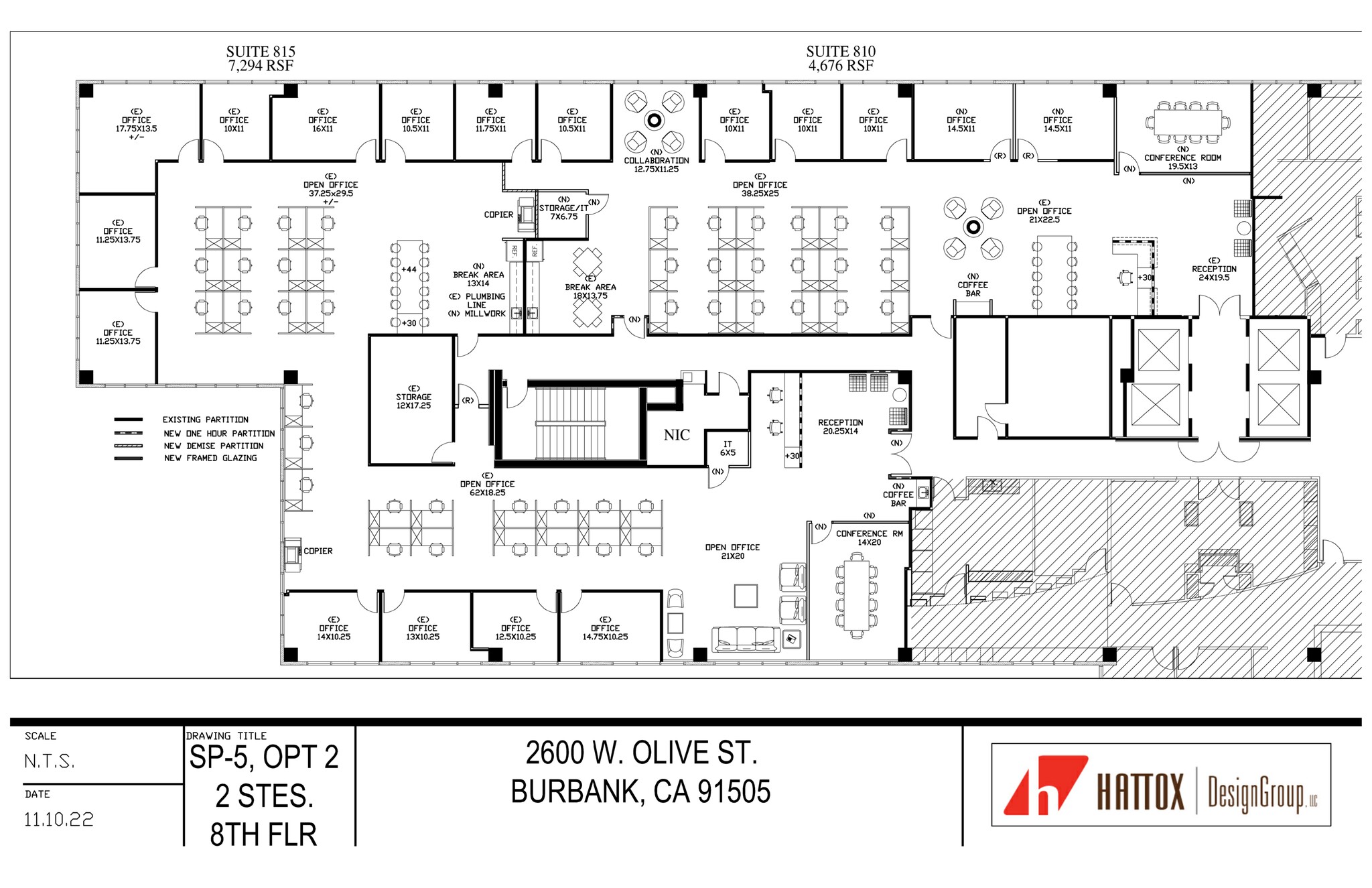 2600 W Olive Ave, Burbank, CA à louer Plan de site- Image 1 de 1