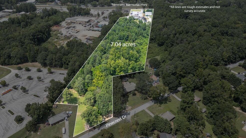 12751 Veterans Memorial Hwy, Douglasville, GA for sale - Aerial - Image 2 of 43