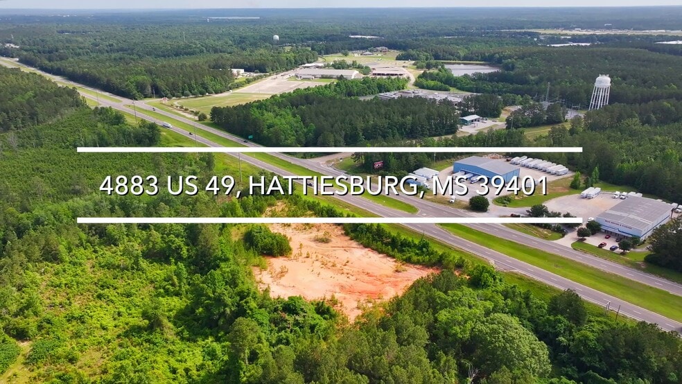4883 U S Highway 49, Hattiesburg, MS à vendre - Vidéo sur l’inscription commerciale - Image 2 de 20