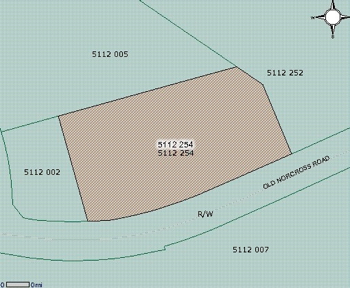 1075 Old Norcross Rd, Lawrenceville, GA à louer - Plan cadastral - Image 3 de 5