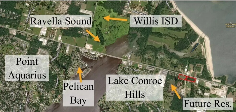 12595 FM 1097 Rd W, Willis, TX à vendre - Aérien - Image 2 de 7