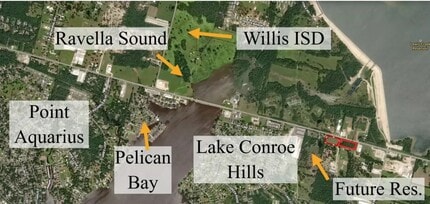 12595 FM 1097 Rd W, Willis, TX - AERIAL  map view - Image1