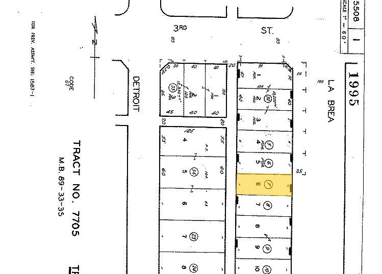 323 S La Brea Ave, Los Angeles, CA à louer - Plan cadastral - Image 3 de 9
