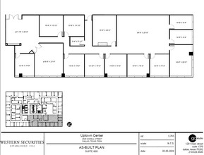 2626 Howell St, Dallas, TX à louer Plan d  tage- Image 1 de 7