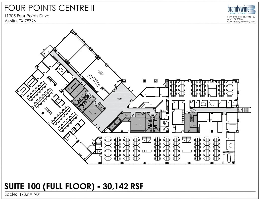 11305 Four Points Dr, Austin, TX for lease Floor Plan- Image 1 of 1