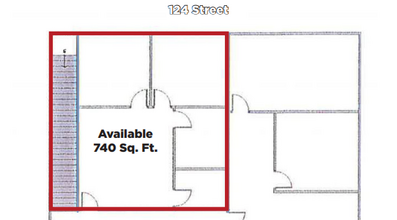 11445 124th St NW, Edmonton, AB à louer Plan d’étage- Image 1 de 1