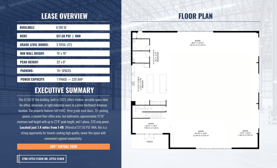 2700 Little Flock Dr, Rogers, AR à louer - Plan d’étage - Image 3 de 9