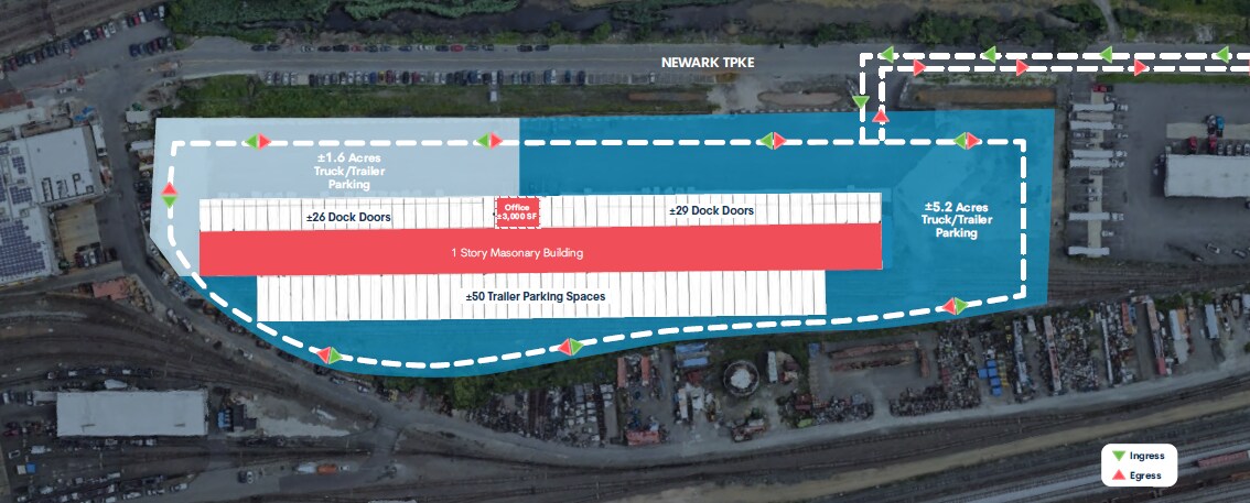 1100 Newark Tpke, Kearny, NJ for lease Site Plan- Image 1 of 1