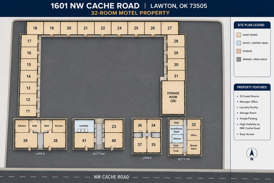 1601 NW Cache Rd, Lawton, OK à vendre - Photo du bâtiment - Image 3 de 10