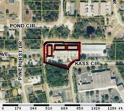 1260-1289 Kass Cir, Spring Hill, FL - aerial  map view