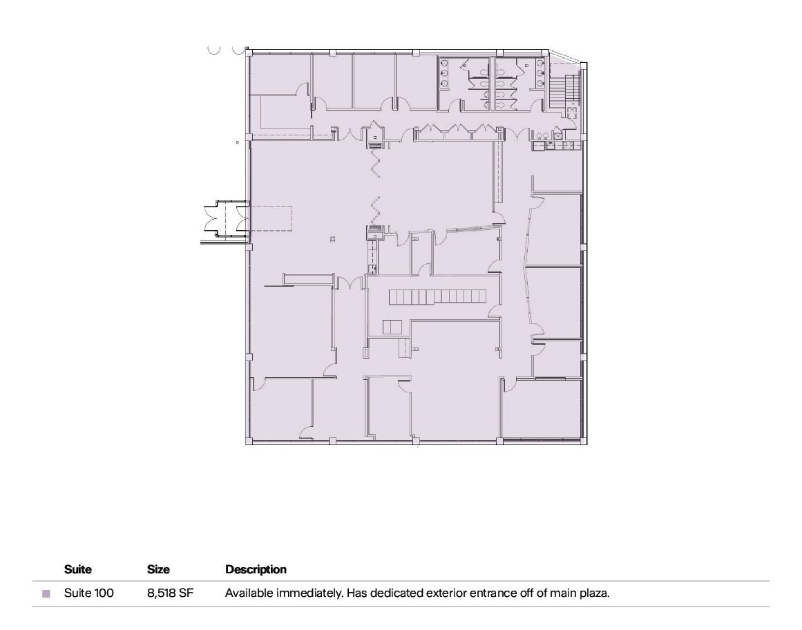 1 Olympic Pl, Towson, MD à vendre Plan d’étage- Image 1 de 1