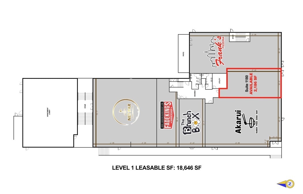 1101 Davenport St, Omaha, NE for lease Floor Plan- Image 1 of 1