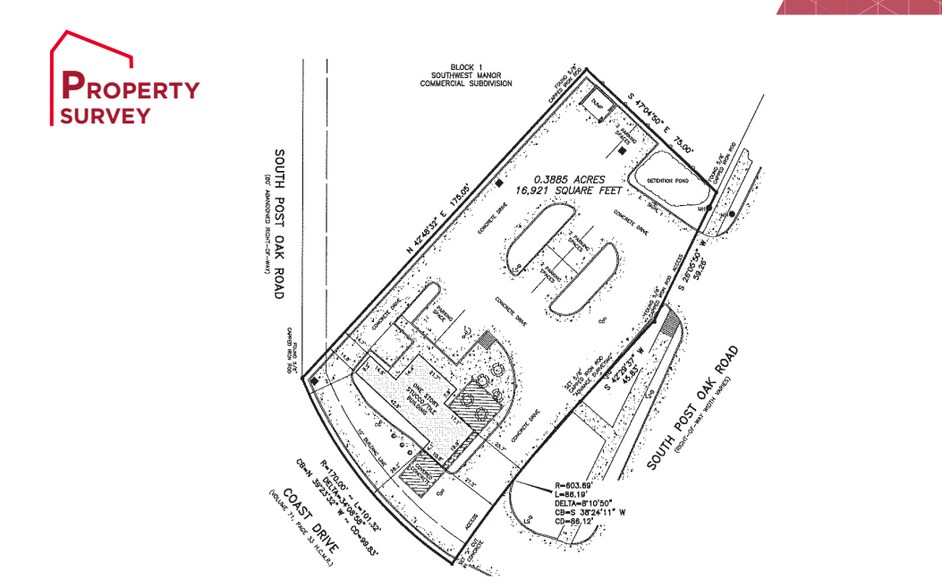 13500 S Post Oak Rd, Houston, TX à vendre - Plan cadastral - Image 2 de 3