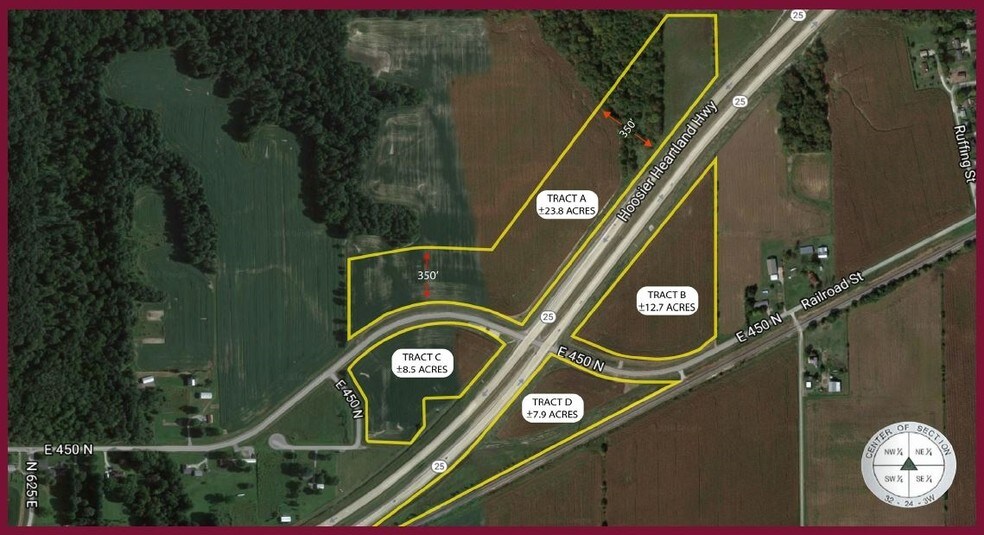 6520 E CR 450 N, Lafayette, IN à vendre - Photo du bâtiment - Image 2 de 3