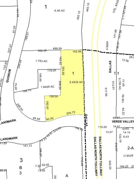 14841 N Dallas Pky, Addison, TX for lease - Plat Map - Image 2 of 37