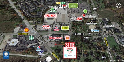 29 S Aurora Rd, Aurora, OH - AERIAL  map view - Image1