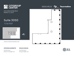 201 S Biscayne Blvd, Miami, FL for lease Site Plan- Image 1 of 1