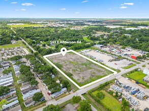 565 E Anderson Rd, Houston, TX - Aérien Vue de la carte - Image1