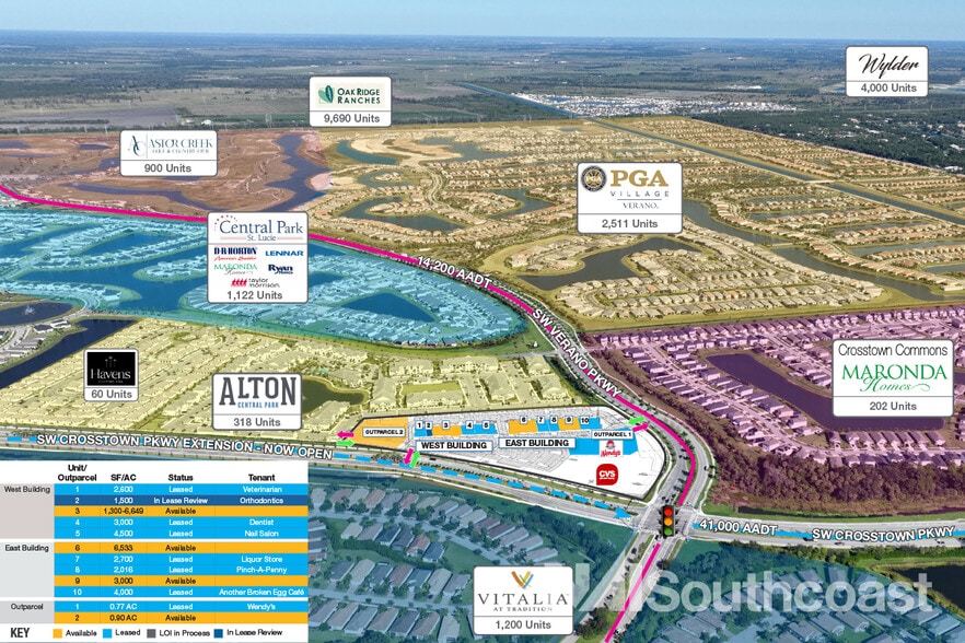 0 Crosstown Pkwy & SW Village Pkwy, Port Saint Lucie, FL for sale - Building Photo - Image 1 of 9