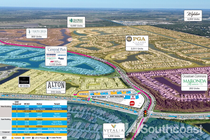 0 Crosstown Pkwy & SW Village Pkwy, Port Saint Lucie, FL à vendre - Photo du bâtiment - Image 1 de 9