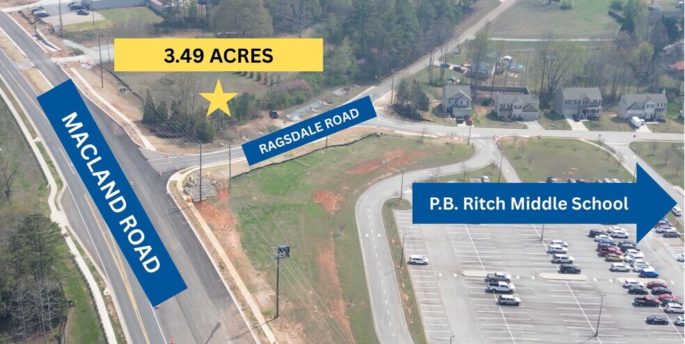 2456 Macland Rd, Dallas, GA à vendre - Aérien - Image 1 de 4