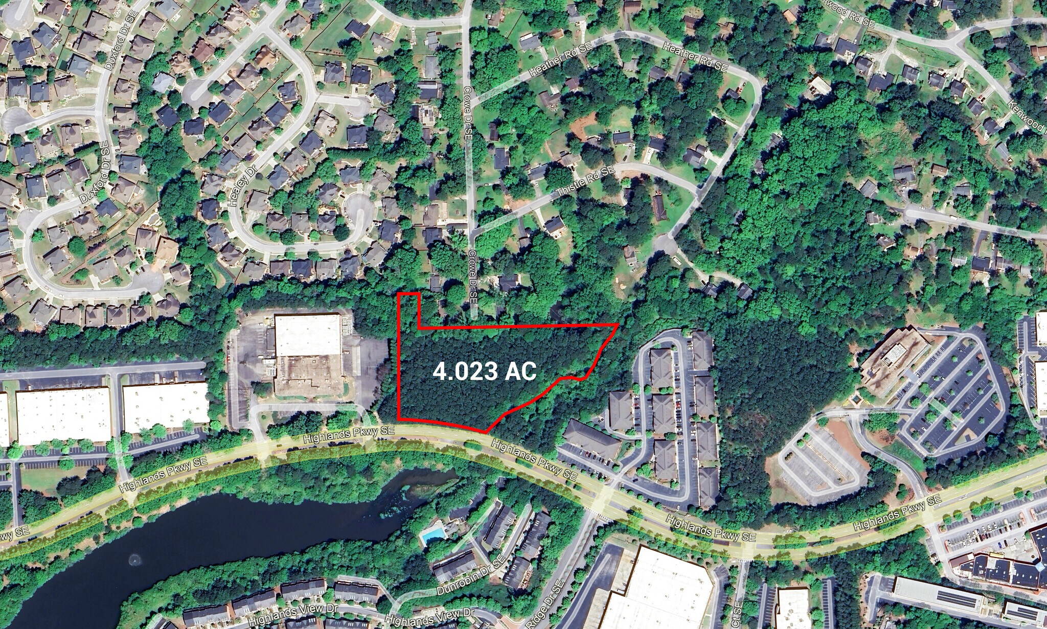 Lot K-1 Highlands Pky, Smyrna, GA à vendre Aérien- Image 1 de 3