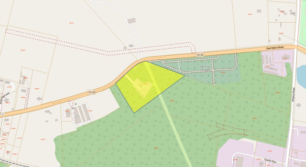 8089 E Main St, Marshall, VA à vendre - Photo du bâtiment - Image 2 de 4