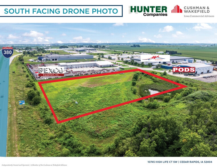 10745 High Life Ct SW, Cedar Rapids, IA for lease - Building Photo - Image 2 of 3