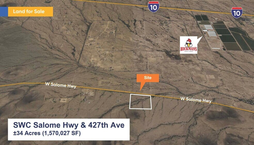 W Salome Hwy, Tonopah, AZ for sale - Primary Photo - Image 1 of 2