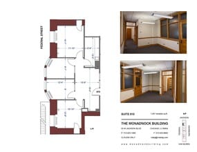 53 W Jackson Blvd, Chicago, IL à louer Plan d’étage- Image 1 de 5