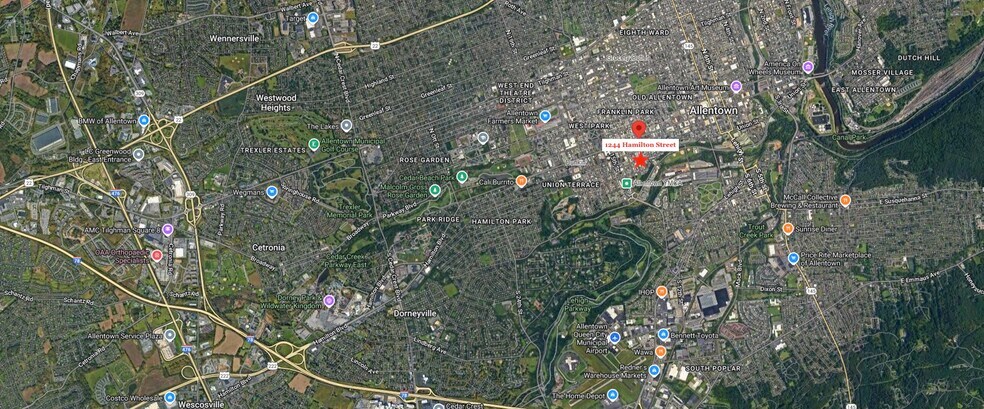 1242-1244 W Hamilton St, Allentown, PA for lease - Building Photo - Image 2 of 8