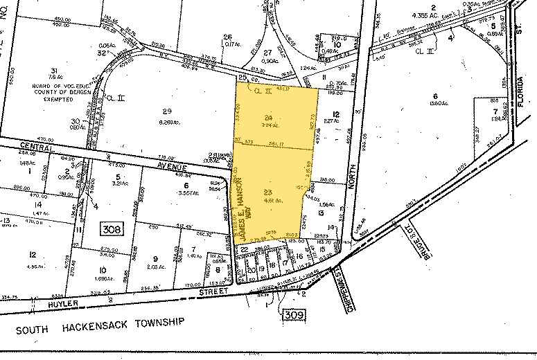 200-250 Central Ave, Teterboro, NJ for sale - Plat Map - Image 1 of 1