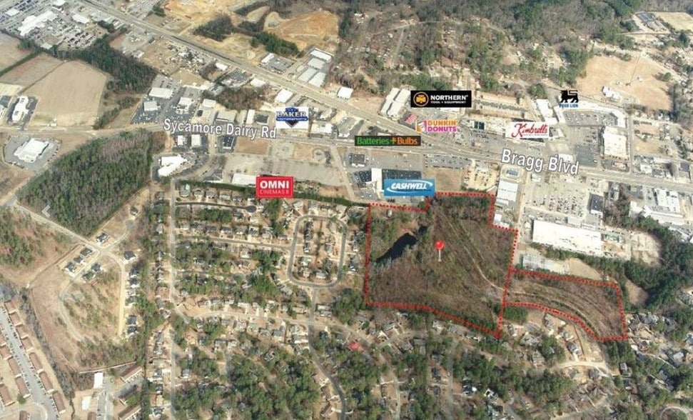 2968 Damascus Rd, Fayetteville, NC à vendre - Aérien - Image 2 de 3
