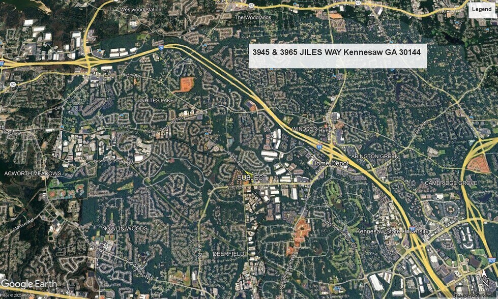 3945 Jiles Way, Kennesaw, GA à vendre - Aérien - Image 2 de 6