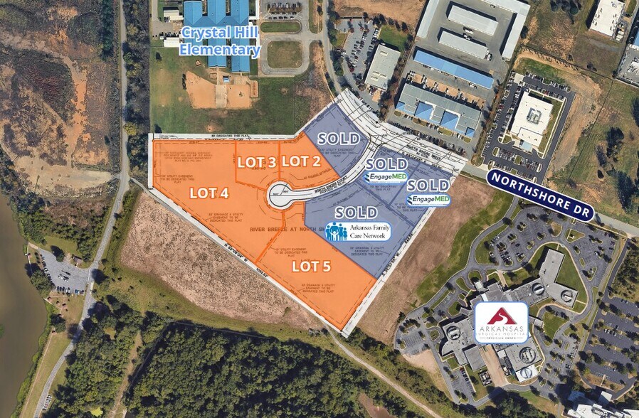 NorthShore Ct, North Little Rock, AR for sale - Building Photo - Image 2 of 4