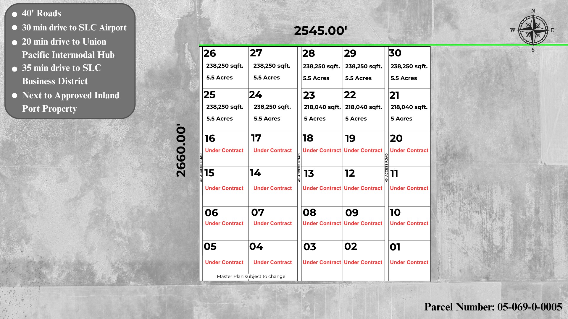 11000 Higley Road, Grantsville, UT à vendre Plan de site- Image 1 de 7