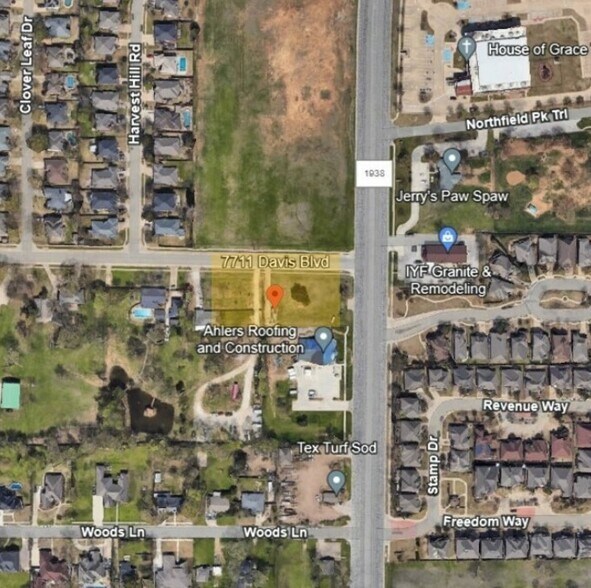 7711 Davis Blvd, North Richland Hills, TX à vendre - Aérien - Image 2 de 2