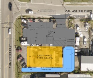 Plus de détails pour 5515 15th St E, Bradenton, FL - Terrain à vendre