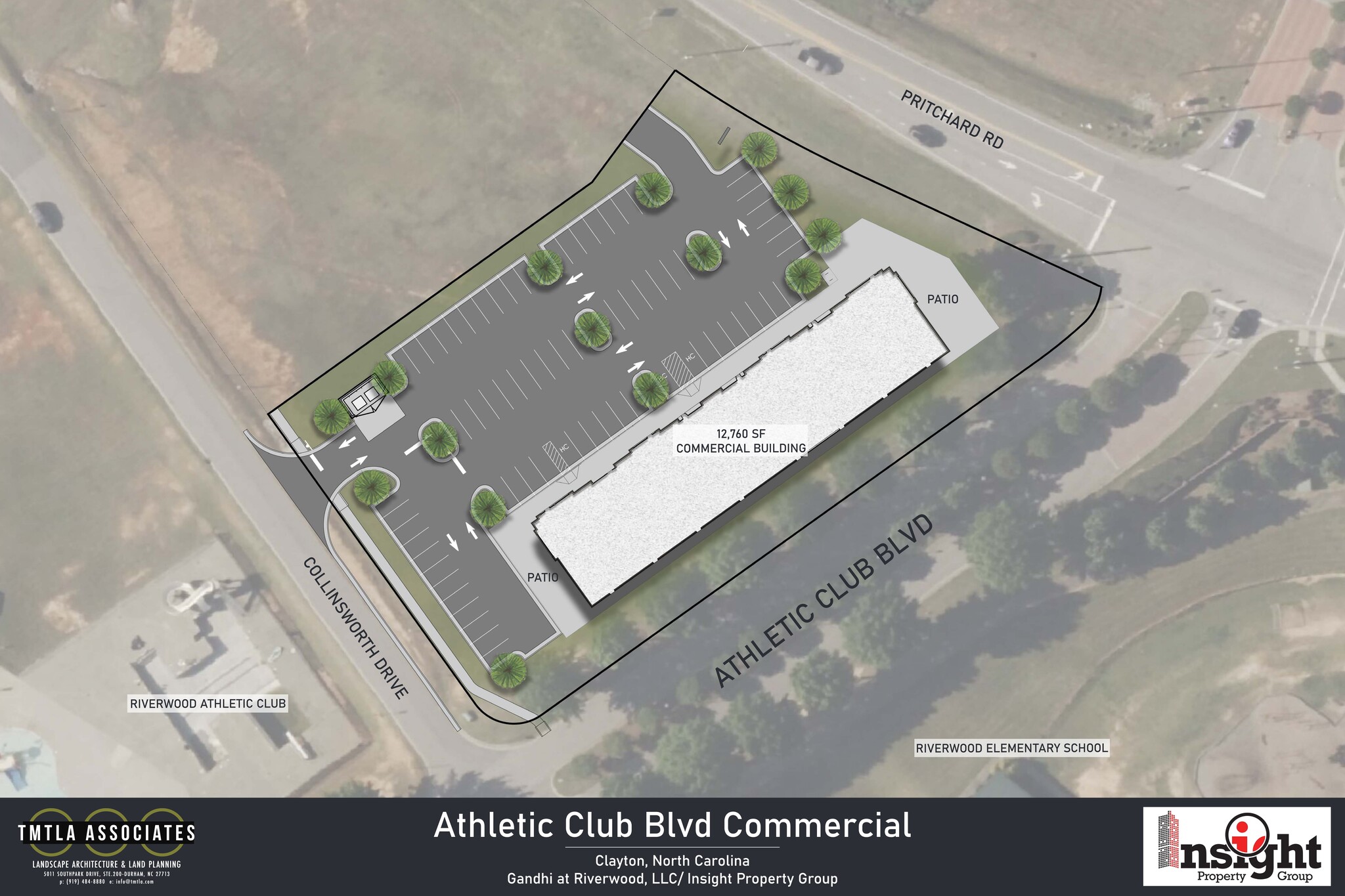 304 Pritchard Rd, Clayton, NC for lease Site Plan- Image 1 of 2