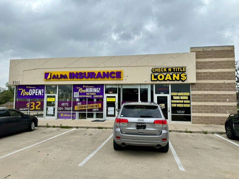 4501 E Lancaster Ave, Fort Worth, TX à vendre - Photo du bâtiment - Image 1 de 1