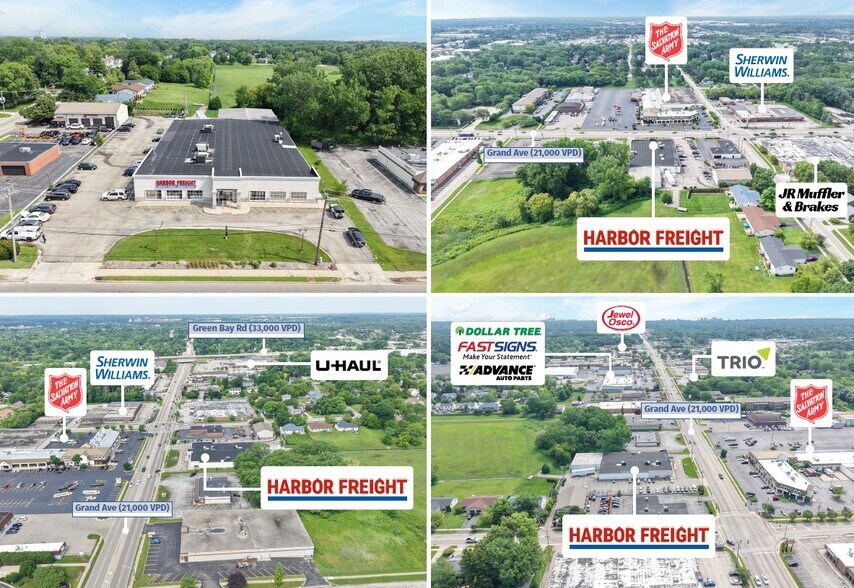 3550 W Grand Ave, Gurnee, IL à vendre - Photo du bâtiment - Image 2 de 3