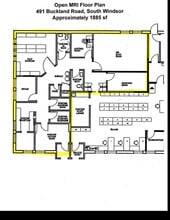 491 Buckland Rd, South Windsor, CT à louer Plan d’étage- Image 1 de 1