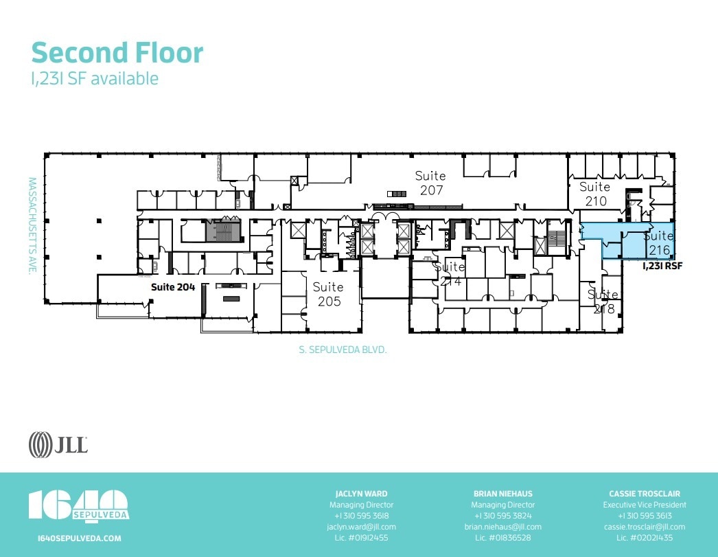 1640 S Sepulveda Blvd, Los Angeles, CA for lease Floor Plan- Image 1 of 2