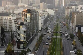 La Garenne-Colombes - AERIAL  map view