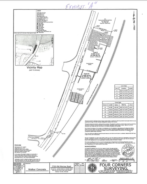 7720 Old Morrow Rd, Jonesboro, GA à vendre - Plan cadastral - Image 1 de 1