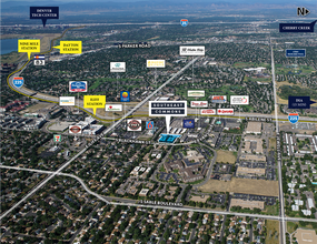 2121 S Blackhawk St, Aurora, CO - AERIAL  map view