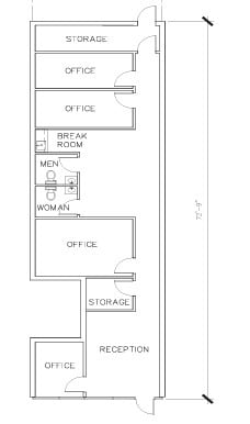 903 N Bowser Rd, Richardson, TX à louer Plan d’étage- Image 1 de 1
