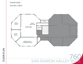 760 San Ramon Valley Blvd, Danville, CA for lease Floor Plan- Image 1 of 1